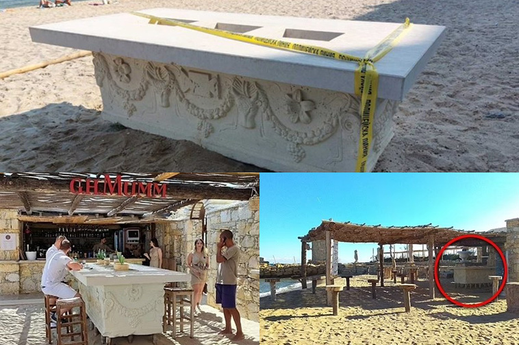 Ancient Roman Sarcophagus Found at Varna Beach Bar Recognized as Genuine Artifact